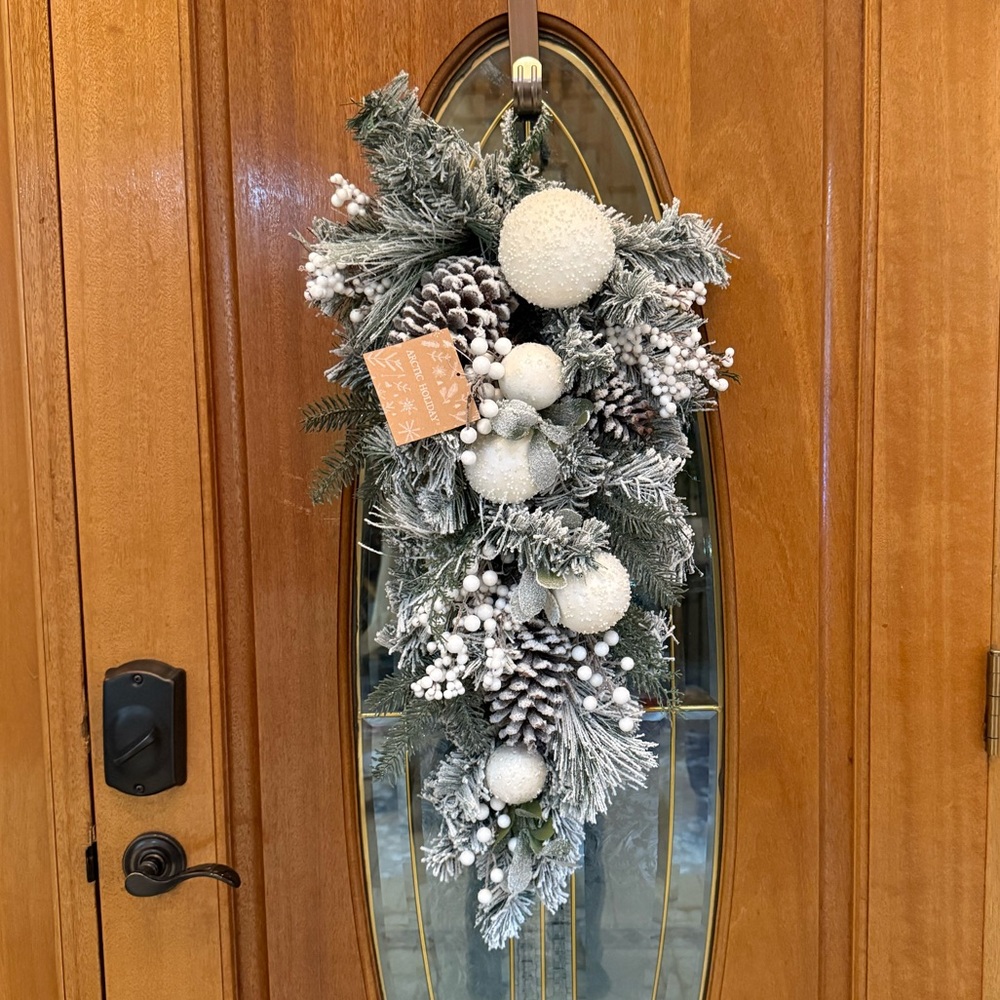 ⚡️Artic Holiday Christmas Hanging Wreath Decor